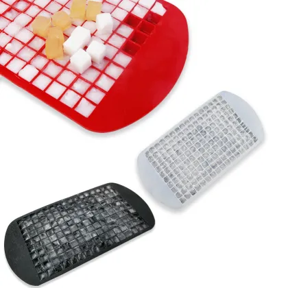 Food Grade Thickened 160 Lattice Silicone Ice Cube Maker for Summer Cold Drinks