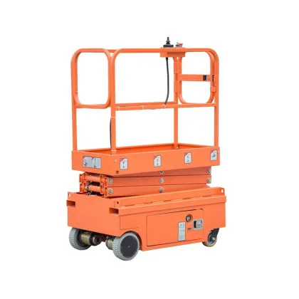 Electric Mini Mobile Aerial Elevating Scissor Lift Work Platform