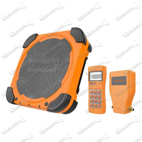 Elitech LMC-310 Wireless Refrigerant Scale - 220 lbs/100kgs with Charging Valve