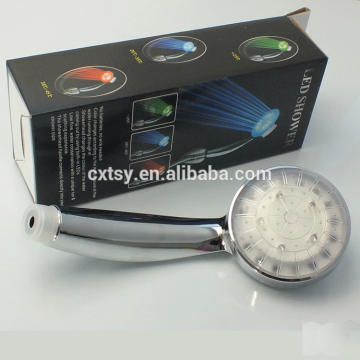 Temperature control shower head led color changing shower head led color shower