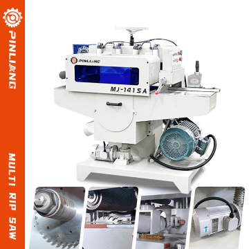 PINLIANG Multi Rip Saw Wood Cutting Machine - Good Price Wood Working Machine