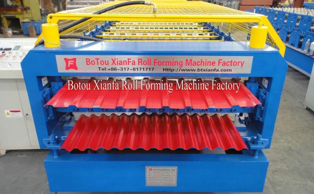 Color Steel Sheet 3D Double Layer Forming Machine