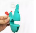 Alat memasak Silicone Rooster Shape Pot Clips Holder