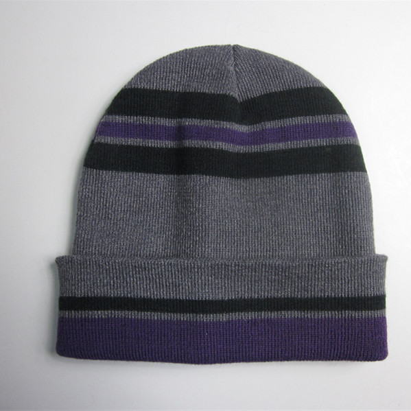 Striped Cuff Beanie