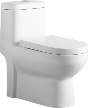 Simple Design Bathroom Wash Down One-piece Toilet