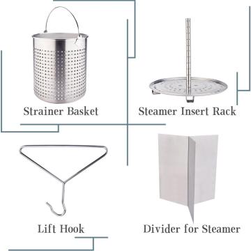 84QT Stainless Steel Stock Pot