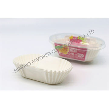 Small size oval silicone paper cup liner