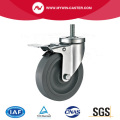 American Medium Light Duty Thread Total Hamure Grey TPR Castor