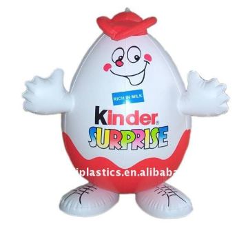 PVC Inflatable Promotion Cartoon Chocolate Egg