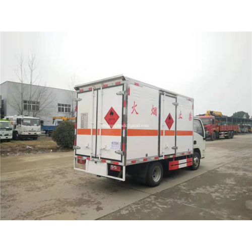 Ningún camión de bomberos Transporte de mercancías peligrosas Van Truck