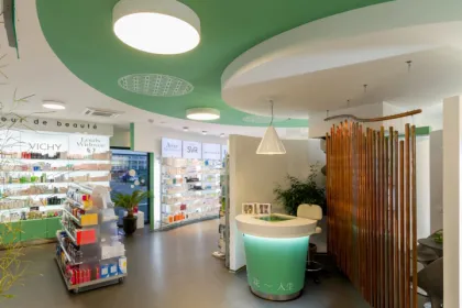 pharmacy shelves pharmacy counter and display racks for pharmacy