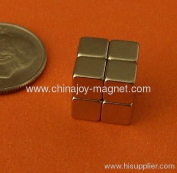 N48 magneti di Terre Rare 3/16 di pollice cubo al neodimio
