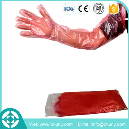Veterinary equipment veterinary gloves for artificial insemination