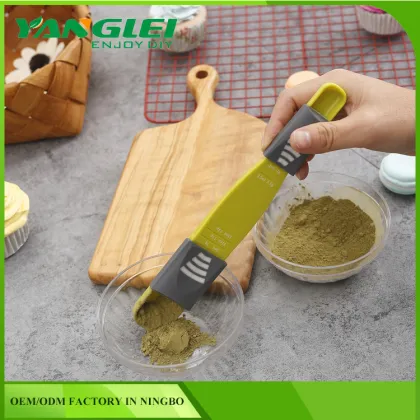 Practical Double-head Measuring Spoon Salt Sugar Adjustable Spoon Cooking Tools