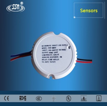 Microwave radar sensors switch ceiling lamp dedicated