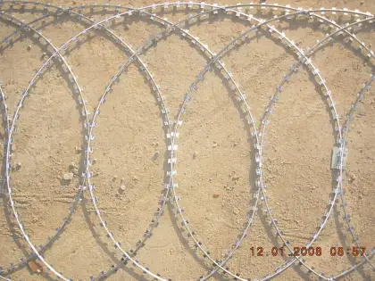 Galvanized Iron Barbed Razor Wire Fence (anjia-532)
