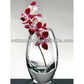 2016 clear fashion design crystal vase