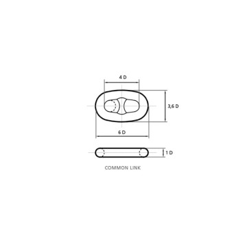 78 mm Stud Link Anchor Chain U2 U3