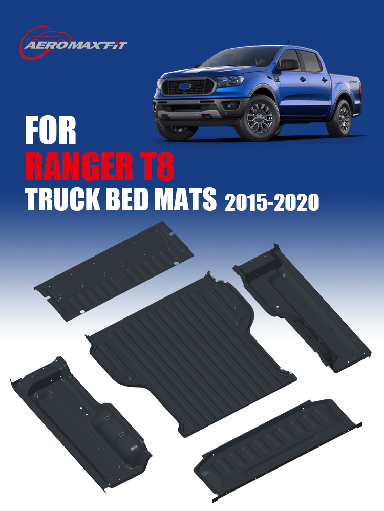 2015-2020 Ford Ranger T8 truck bed mats_01