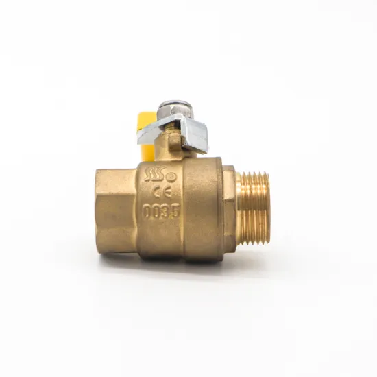 Zhejiang Custom any sizes forging brass female male gas ball valve