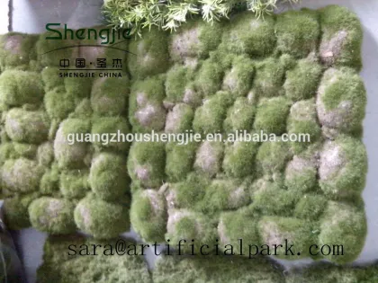 artificial moss ball , moss panel, moss mat for wall decoration