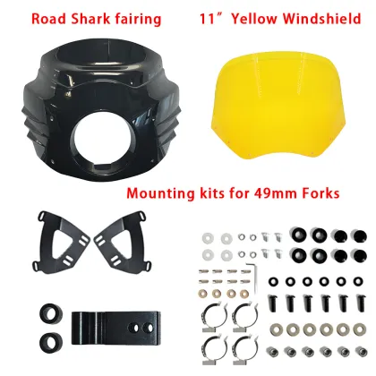 Motorcycle Windshield Fairing for Harley Sportster 2011-2023