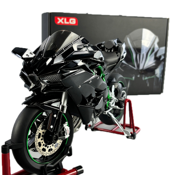 Advance Sale: High-Quality Kawasaki H2 Motorcycle Alloy Model - Exquisite Gift Collection