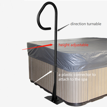 Aluminum Hot Tub Adjustable Handrails for Spa Safety