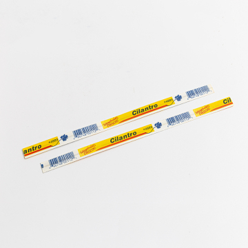 Custom Logo Printed Paper Wired Twist Ties Custom Printing for  Vegetable Packaging