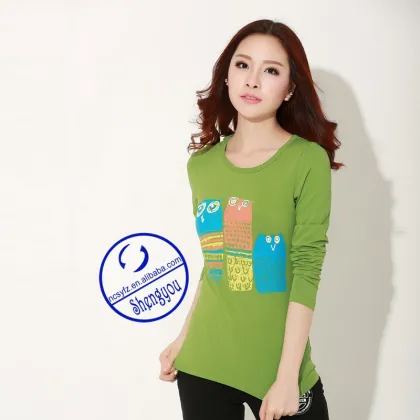 2015 hot sale women clothing tshirt Korean style