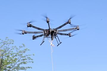 Multi-rotor Agricultural Unmanned Aerial Vehicle