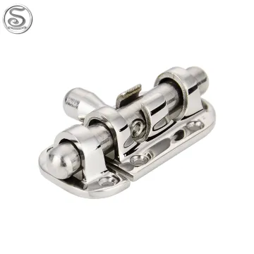 Marine Hardware Stainless Steel Barrel Bolt Latch Door Lock - Mirror Polished Boat Accessories