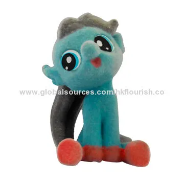 Top selling decoration collection horse toy, color changing