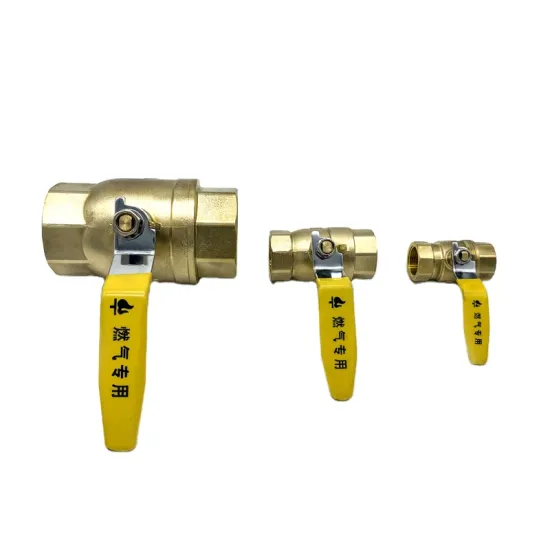 China manufacture Female threaded ball valve for gas brass ball valve with long handle