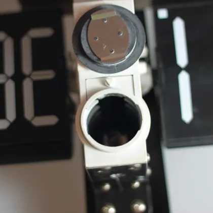 Anchor flip clock big wall clock wooden wall clock