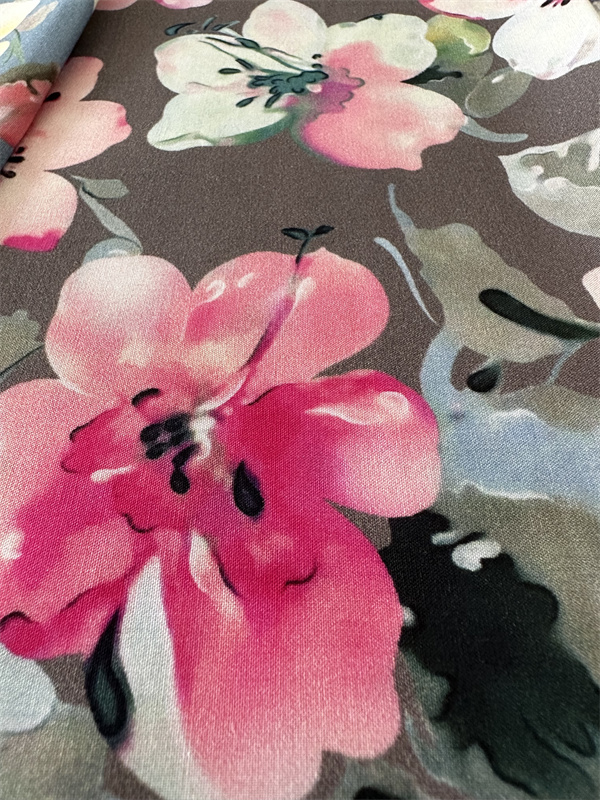 การออกแบบแฟชั่น Comeforable Rayon Print Fabrics สำหรับขาย