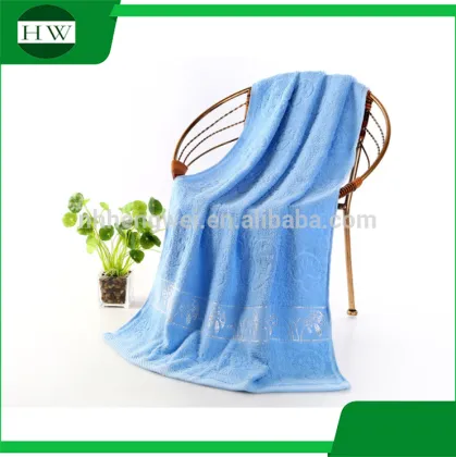 jacquard cotton soft bath towel