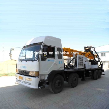 6*4 SINOTRUK 600m deep truck mounted borehole drilling rig machine