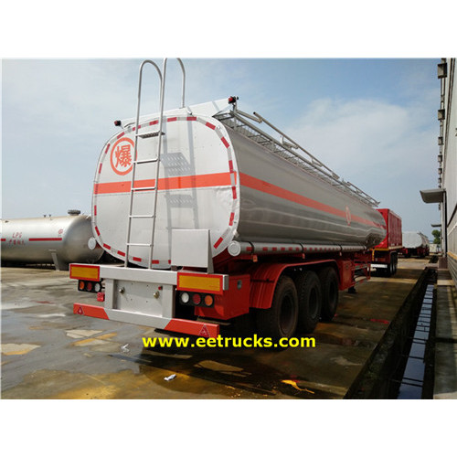 3 Eixos 50CBM Petroleum Tanker Trailers