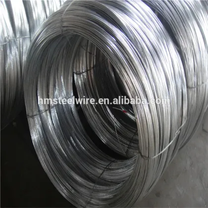 galvanized steel wire aluminum zinc coated steel wire