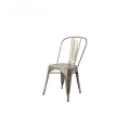 Odkryty Metal Retro Industrial Tolix Side Chair