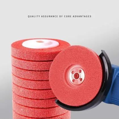 Nylon Polishing Pad and Fiber Grinding Wheel Set for Various Materials