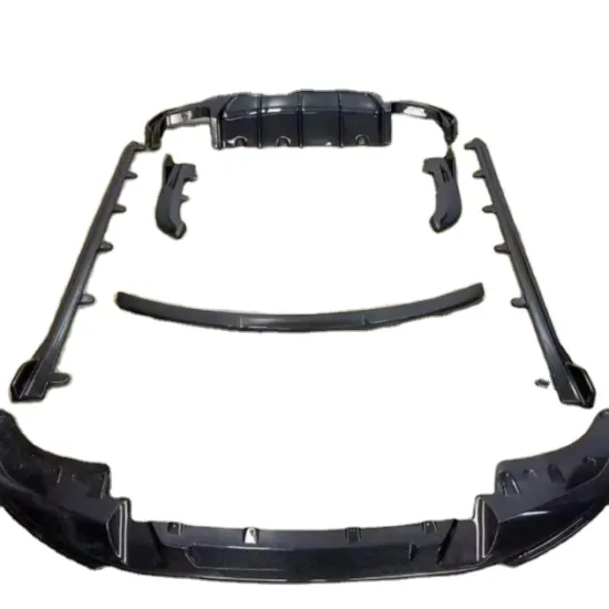 2024 Hot Sale Carbon Fiber Front Lip Side Skirt Rear Diffuser Spoiler for BMW 4 Series Coupe G22 Bumper Splitter