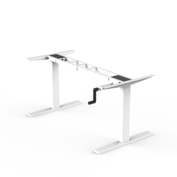 Manuel Krank Stand El Kontrol Masası Çelik Sistemi Ergonomik Duruşlu Yükseklik Ayarlanabilir Masa