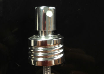 0.07 - 0.12ml/t, 20 / 410 Water Metal Perfume Bottle Spray Pump With Aluminm Cap Al-co-004