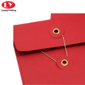 A5 Size Paper Envelope With Button String