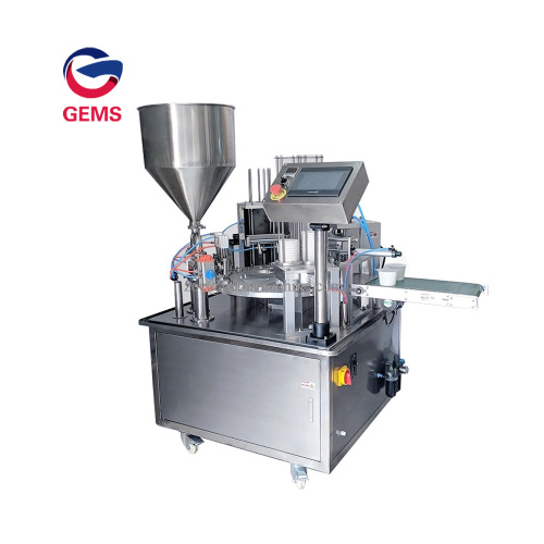 Yogurt Cup Packaging Yogurt Sachets Filling Sealing Machine