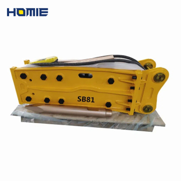 Vibrating Hydraulic Hammer Excavator Attachment for Rock and Concrete Handling - High Productivity Sale