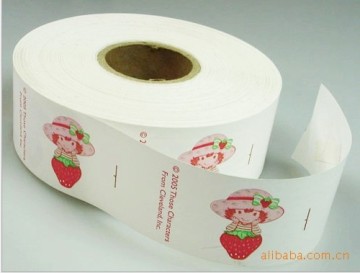 Printing Strawberry Wash Label for Care