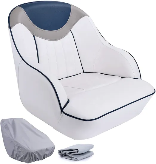 PU Yacht Swivel Captain Boat Seat - Comfortable and Stylish
